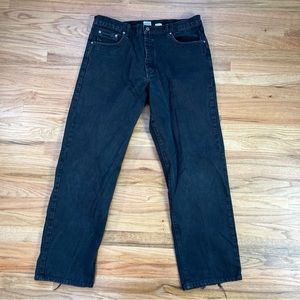 Dope 90s black Calvin Klein baggy jeans